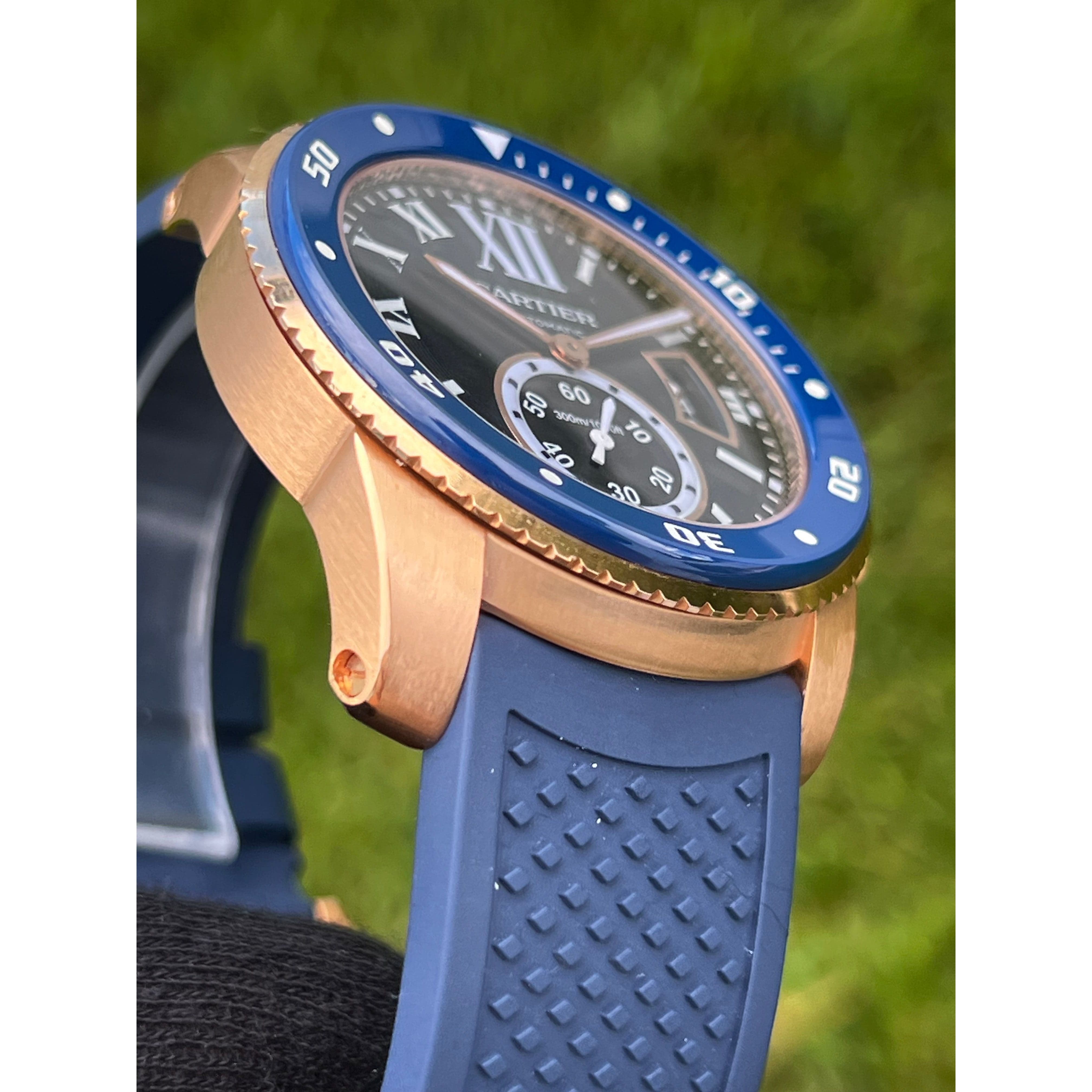 Cartier calibre blue best sale