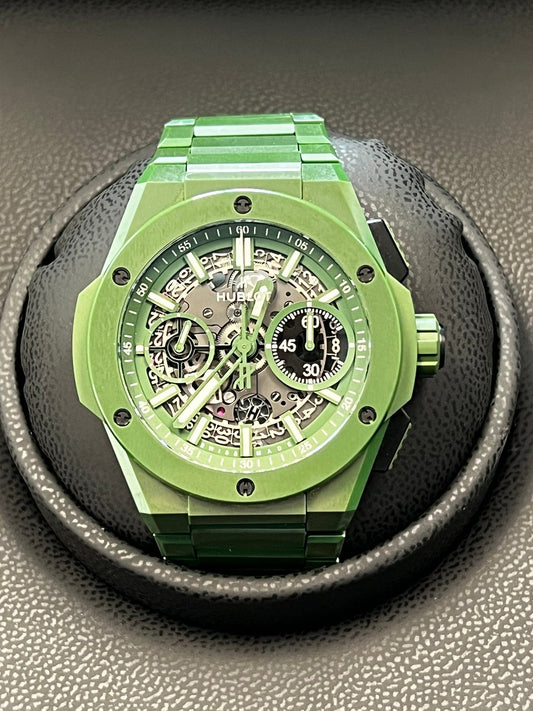 Hublot Watches Hublot Big Bang Intergrated Green Ceramic Limited Edition of 250 451.GX.5520.GX