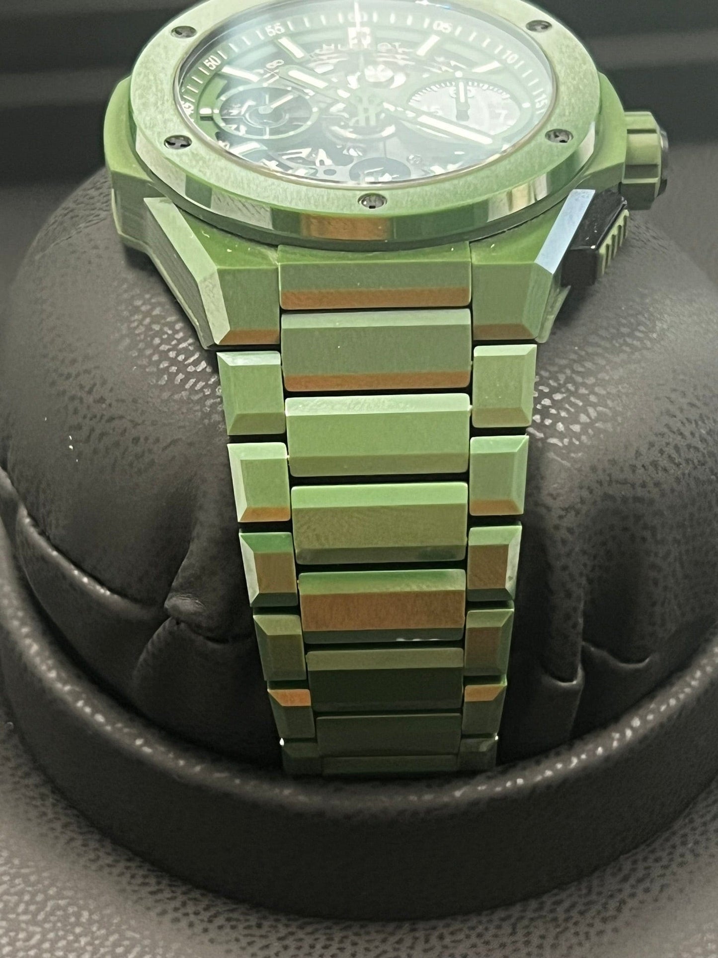 Hublot Watches Hublot Big Bang Intergrated Green Ceramic Limited Edition of 250 451.GX.5520.GX