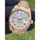 Rolex Watches Rolex Sky-Dweller Rose Gold Sundust Dial 326935 Box and Papers Mint Condition